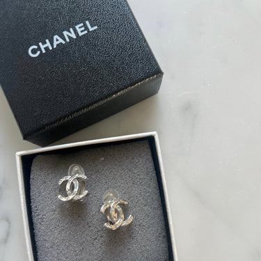 Chanel Rhinestone Clip on Earrings - Oliver Barret