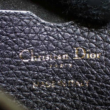 CHRISTIAN DIOR Taurillon Leather Bobby Med Shoulder Bag With BOX And Storage Bag - Oliver Barret