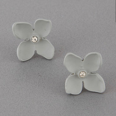 Clay Flower Post Earrings - Oliver Barret