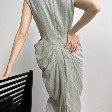 Cotton lined cutout dress - Oliver Barret