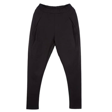 Drop waist / high waist Trouser with jogger waist - Oliver Barret