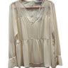 Lace and chiffon blouse - Oliver Barret