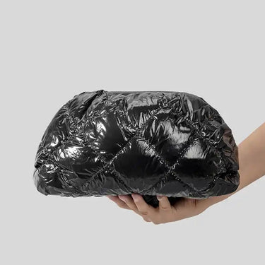 Quilted nylon clutch pouch bag - Oliver Barret