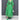 Chiffon green maxi dress with 3/4 sleeve - Oliver Barret