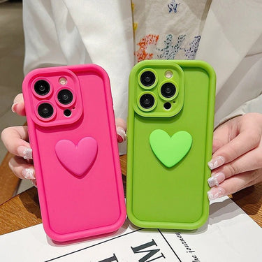 3D Heart iPhone Case - Oliver Barret