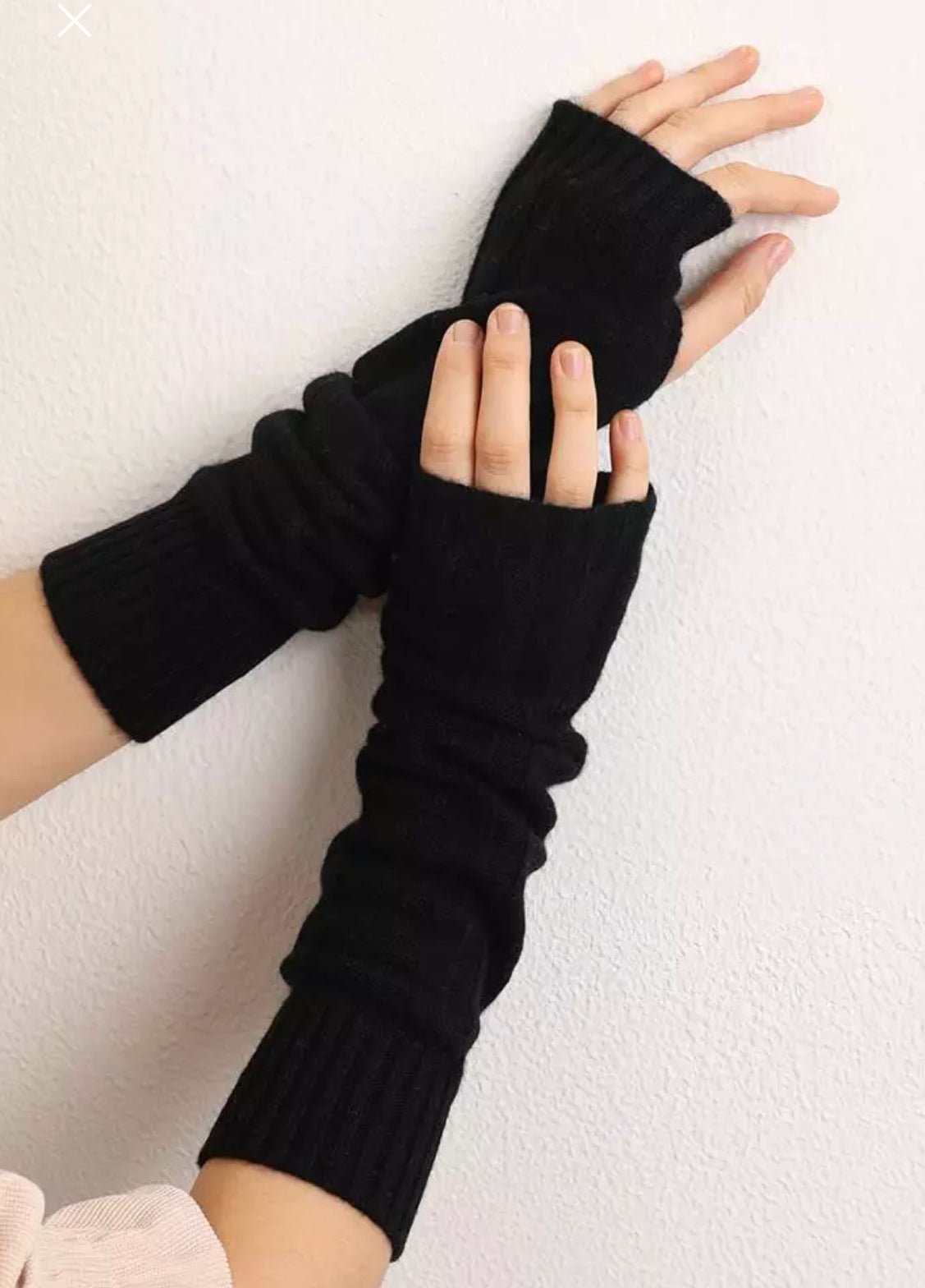 3 Pairs Women's Arm Warmers – Fingerless Cable Knit Gloves With Thumb Hole, Cold Weather Sleeves