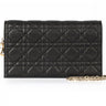 CHRISTIAN DIOR Cannage Lady Dior Pouch - Oliver Barret