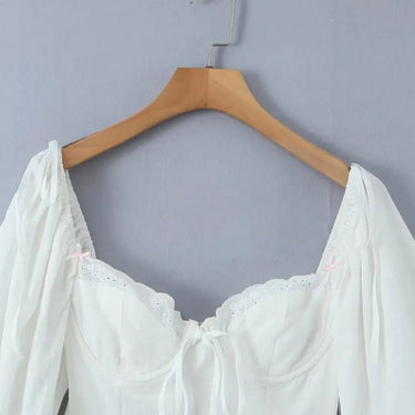 Cotton corset blouse - Oliver Barret