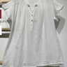 Cotton short sleeve blouse with mother of Pearl nitro - Oliver Barret