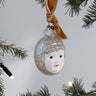 Glass Head Of Baby Angel Ornament - Oliver Barret