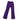 Lurex purple flare pant - Oliver Barret