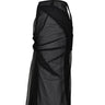 mesh skirt with ruching - Oliver Barret