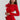 RED MAXI CUT OUT DRESS WITH BOWS AND LONG SLEEVES - Oliver Barret
