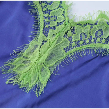 Slip Dress with lace detail - Oliver Barret