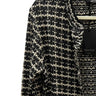 Tweed houndstooth cardigan knit - Oliver Barret